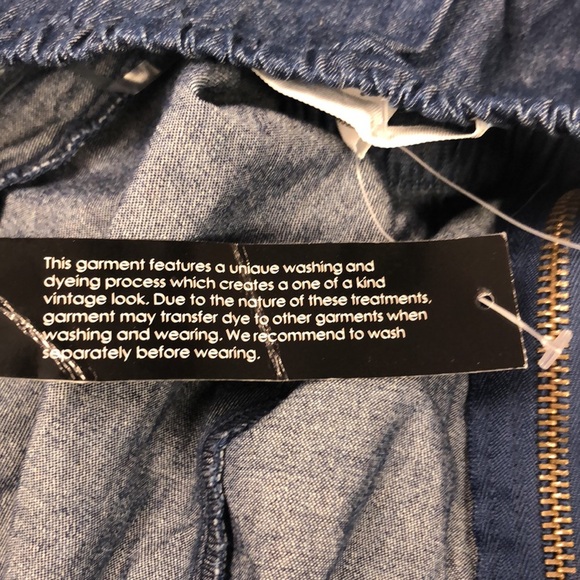 Derek Heart denim romper - Picture 4 of 7